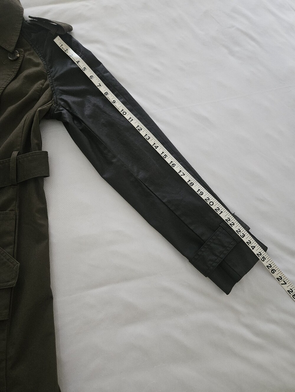 Altuzarra for Target 20th Anniversary Olive Green Belted Trench Coat Small - Picture 11 of 11